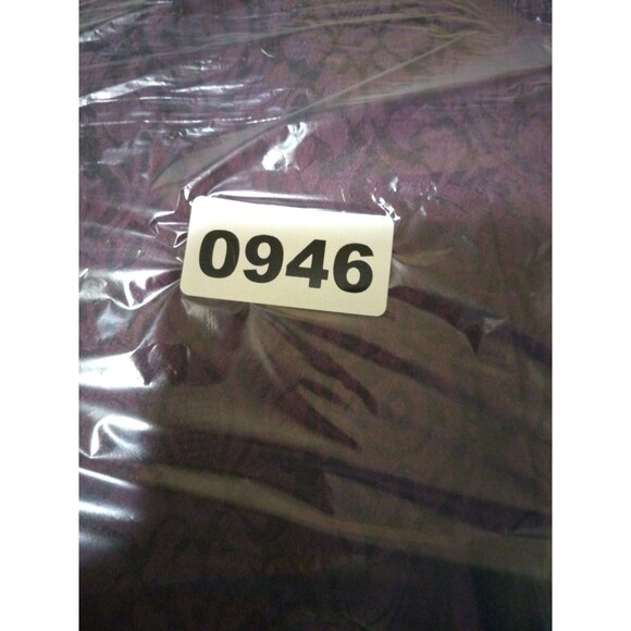 Chicos Womens Evening Jacket Purple Hook & Eye Beaded Scoop Lace Fancy L/2 - Picture 10 of 10